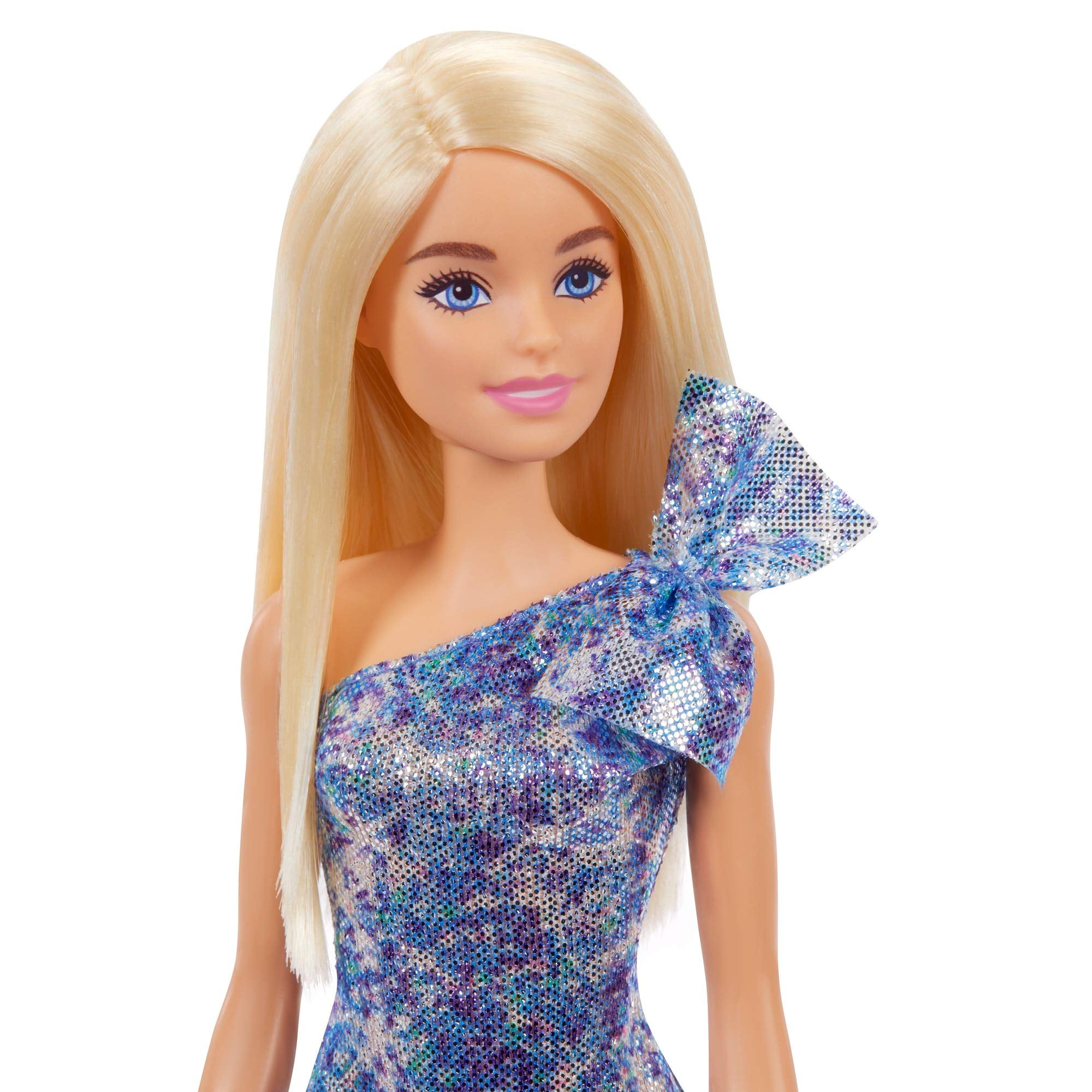 barbie doll blue dress